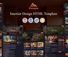 Inscapes – Modern Interior Design HTML Template